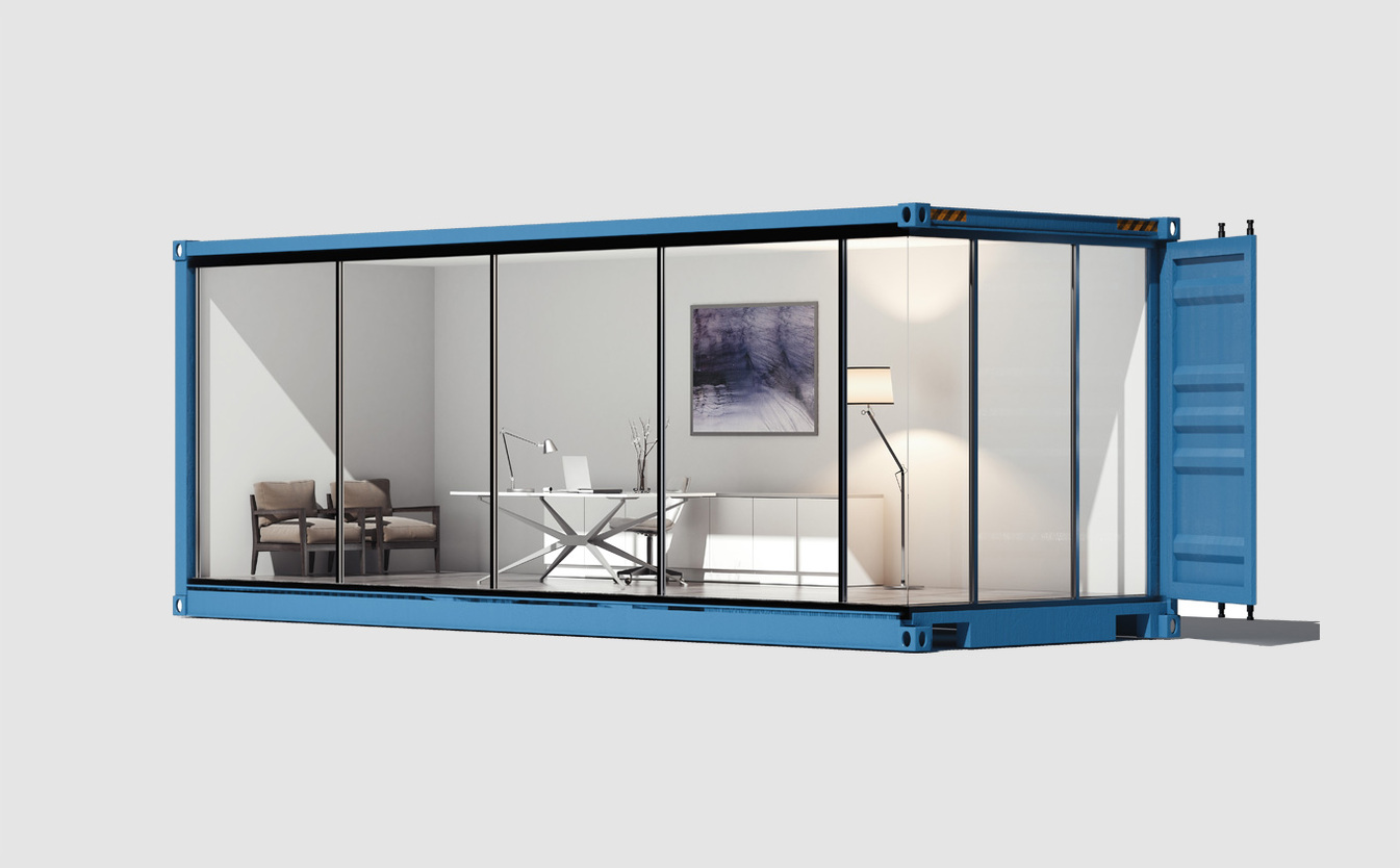 kontejnérový<br />modul kanceláře